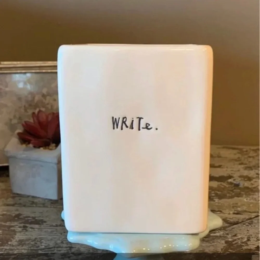 Rae Dunn Write Desktop Holder pen pencil